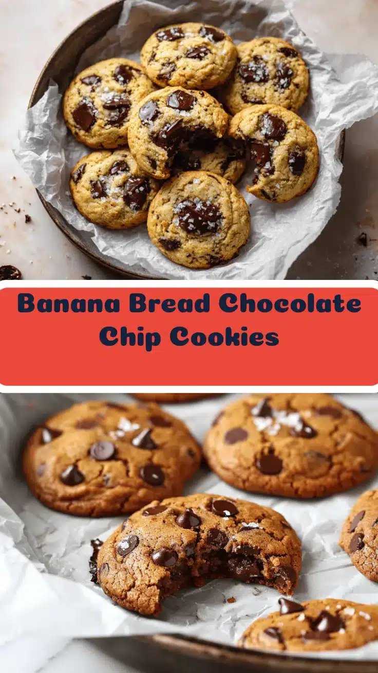 banana bread chocolate chip cookies recipe