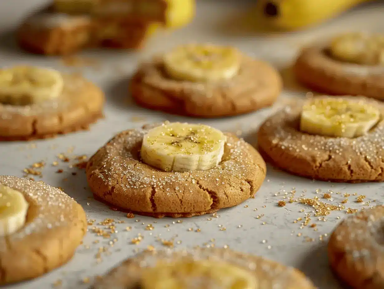 banana bread cookies preparation steps