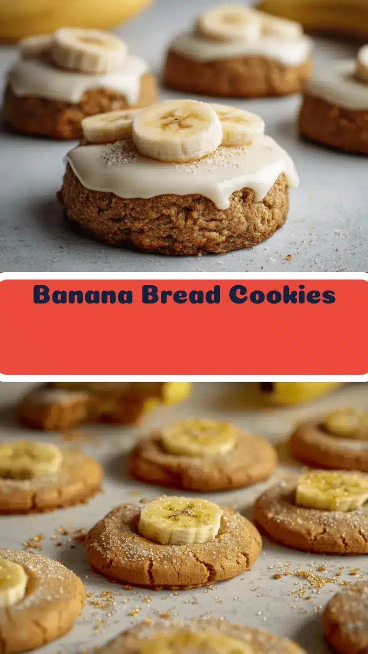 banana bread cookies recipe