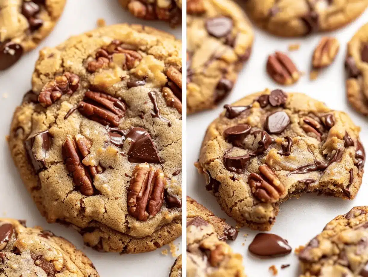 brown butter pecan chocolate chip cookies preparation steps
