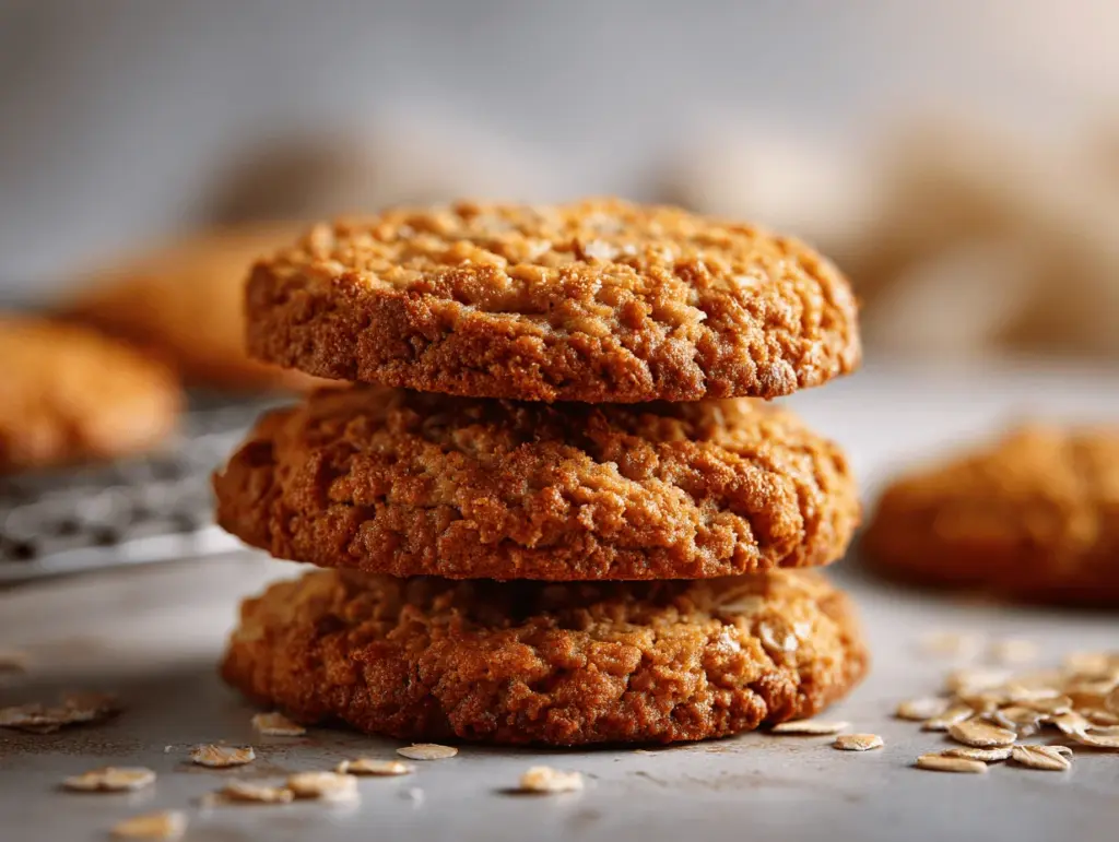 brown sugar oatmeal cookies - featured image
