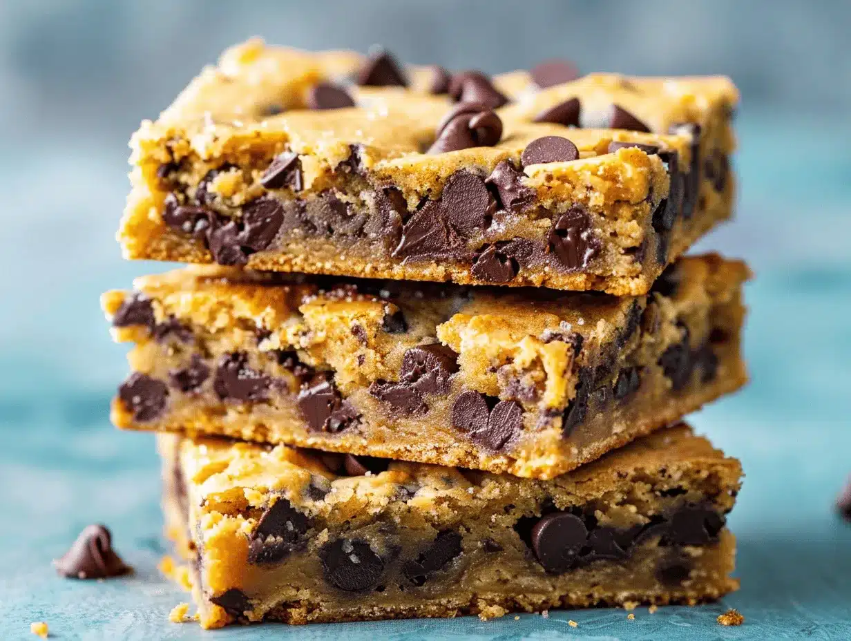 cake mix cookie bars preparation steps