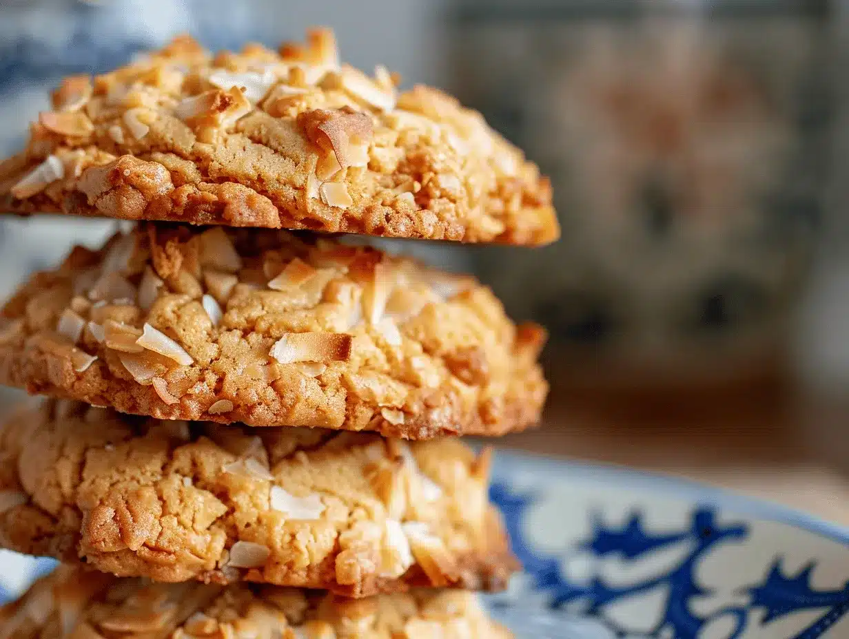 Carolina coconut cookies preparation steps