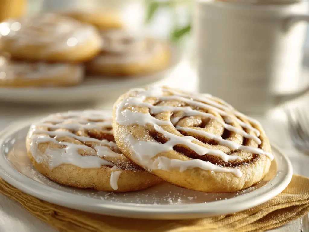 cinnamon roll cookies - featured image