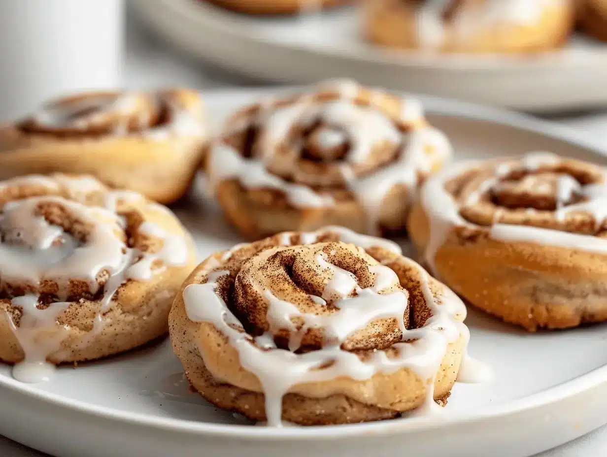 cinnamon roll cookies preparation steps