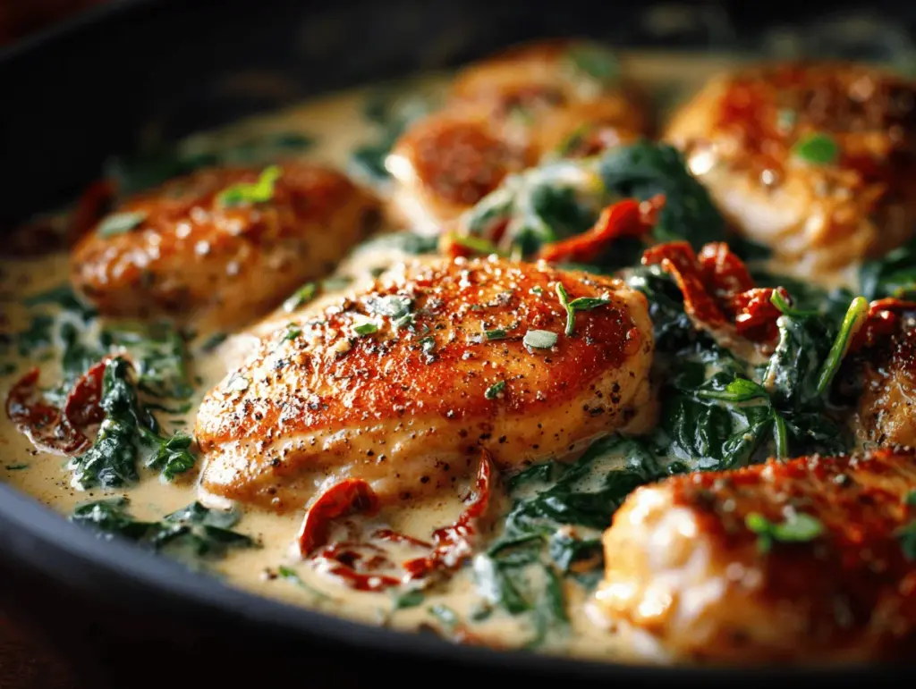 creamy Tuscan chicken - featured image
