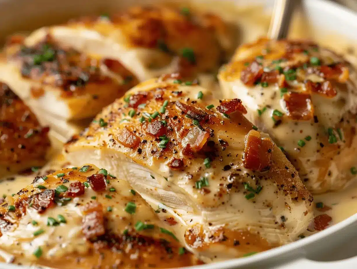 crock pot bacon ranch chicken preparation steps