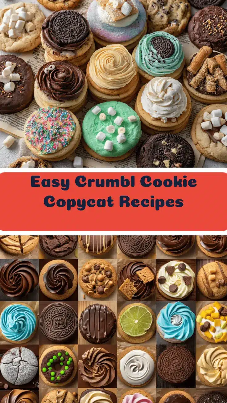 Crumbl cookie copycat recipes recipe