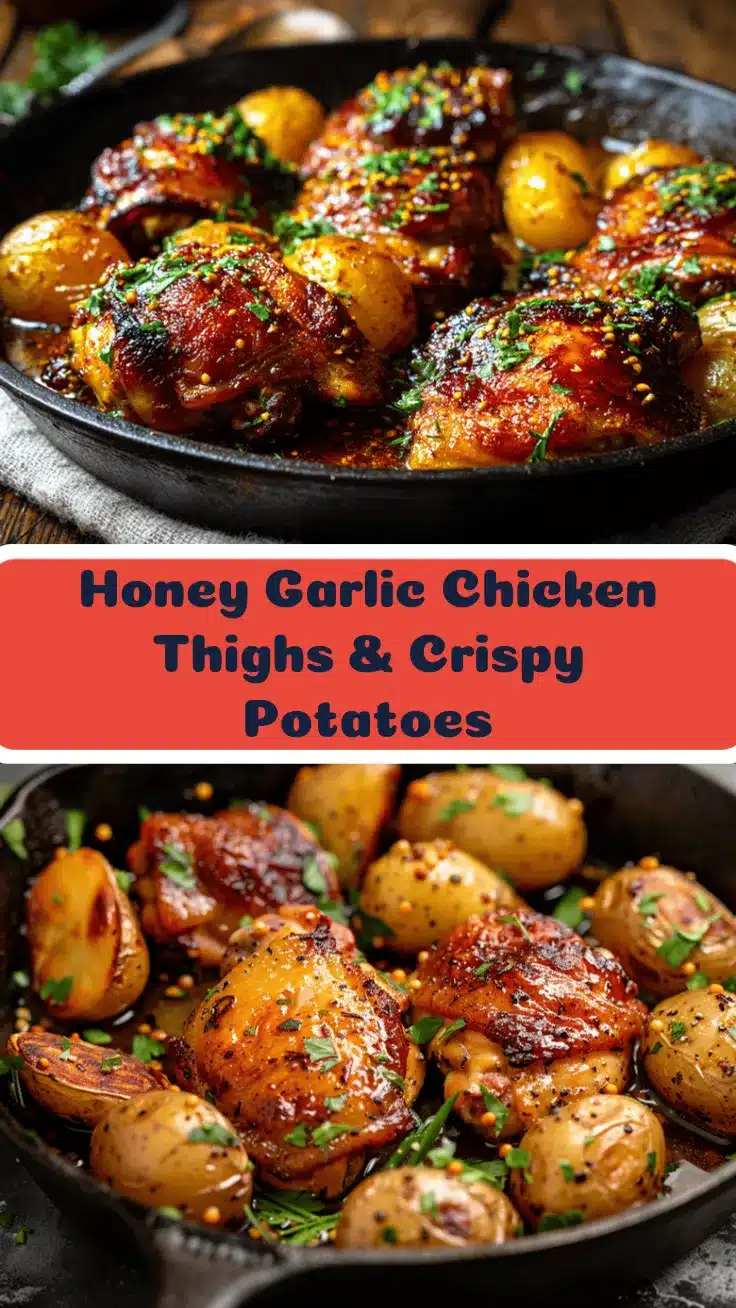 honey garlic baked chicken thighs recipe