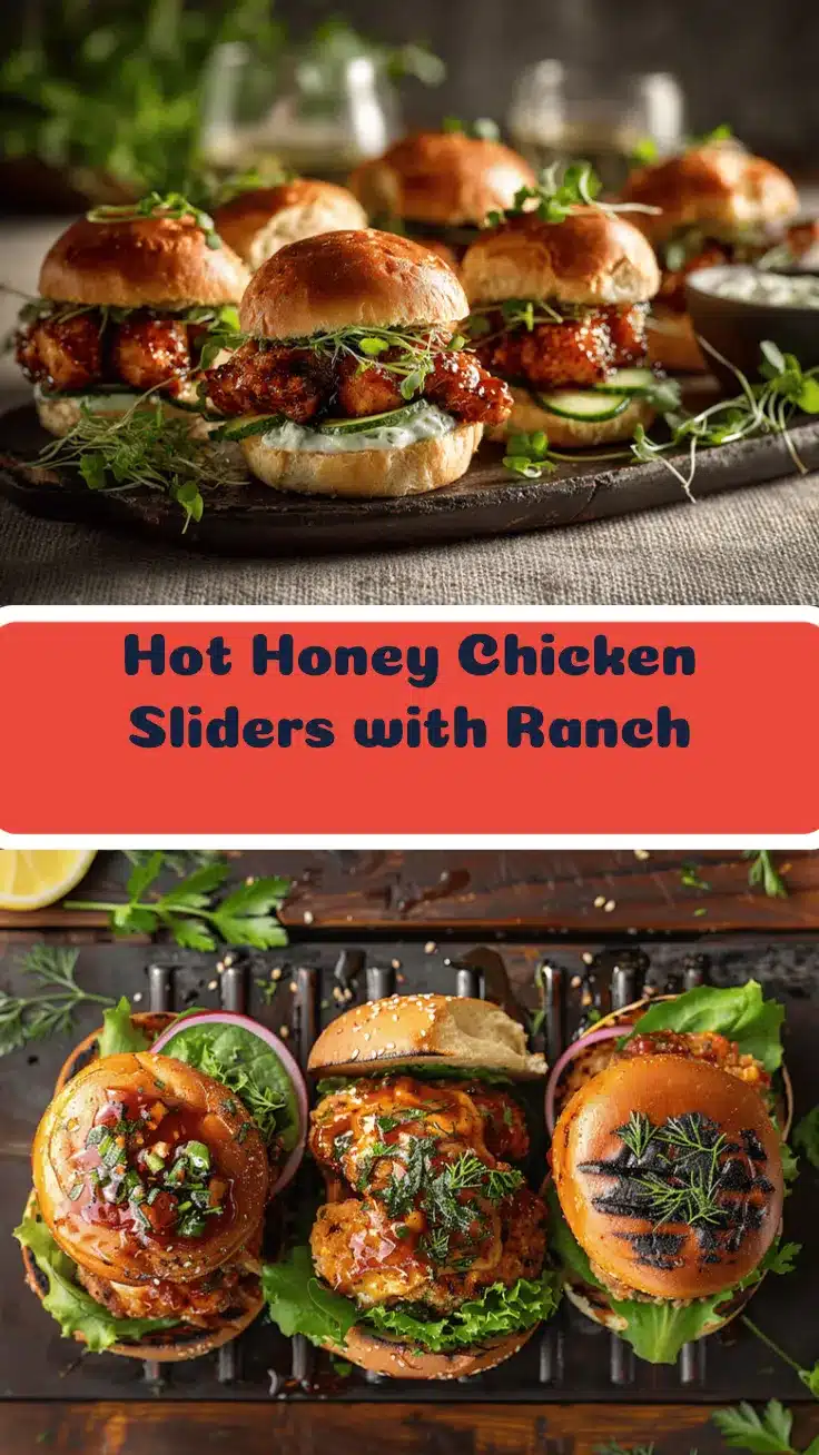 hot honey chicken sliders recipe