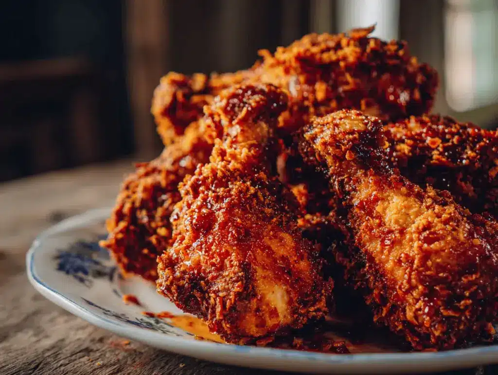 Nashville hot honey fried chicken - featured image