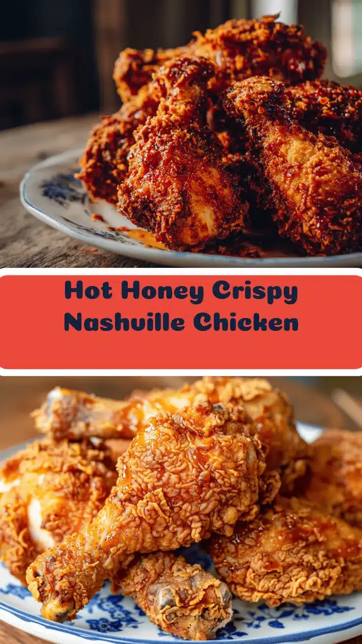 Nashville hot honey fried chicken recipe