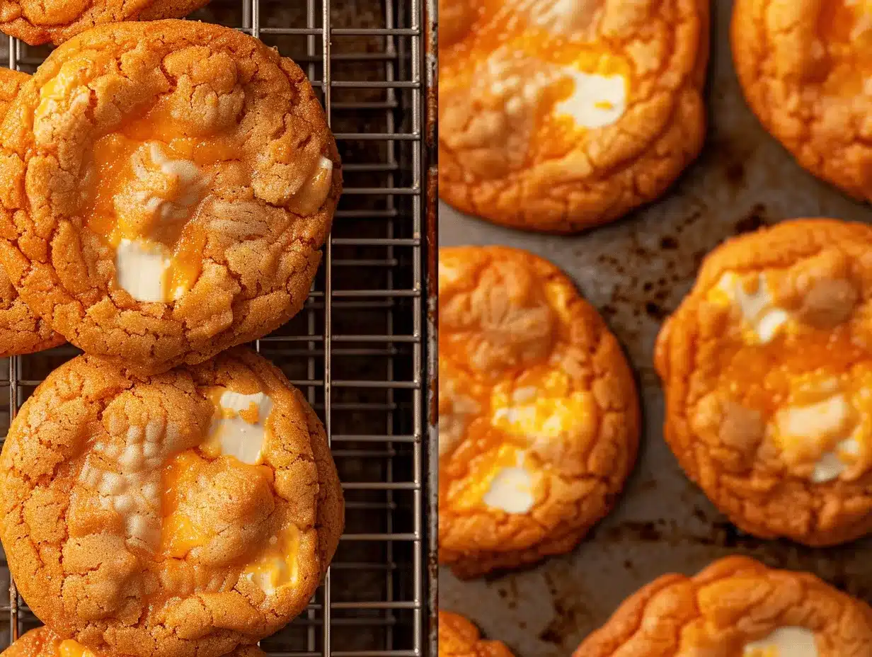 orange creamsicle cheesecake cookies preparation steps