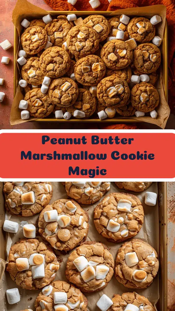 peanut butter marshmallow cookies recipe