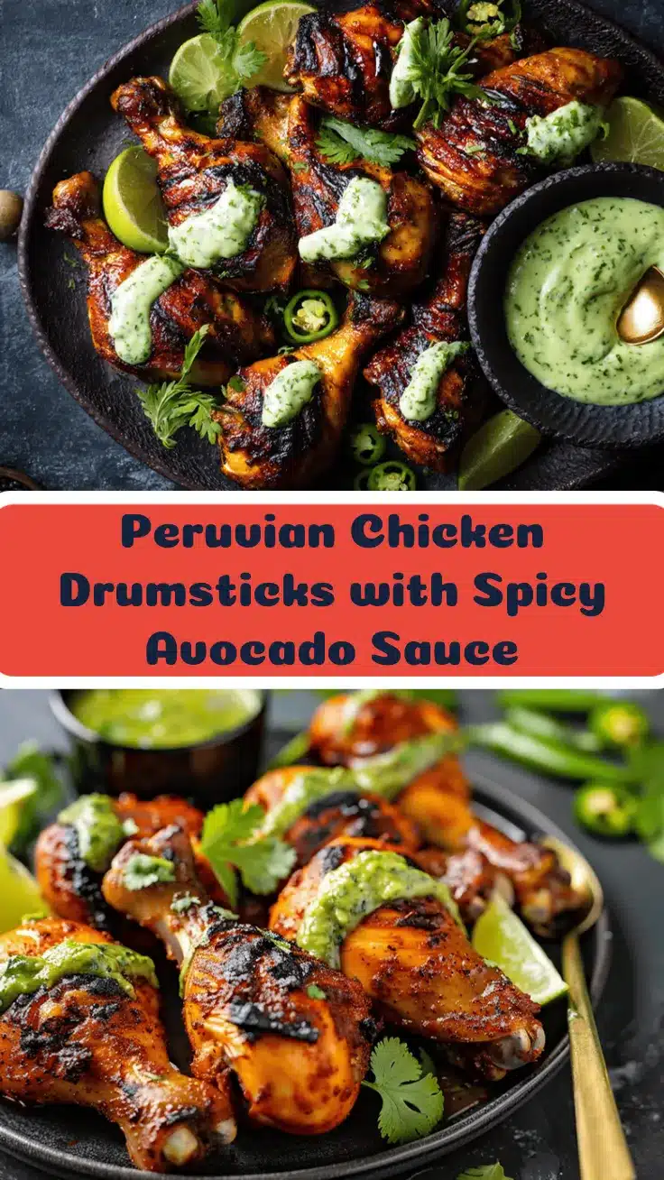 Peruvian chicken drumsticks recipe