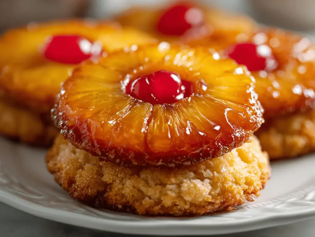 Pineapple Upside-Down Cookies - featured image