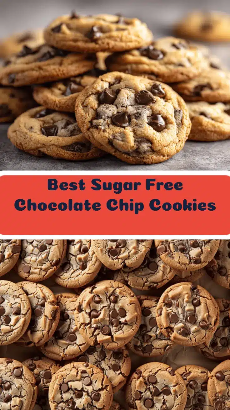 sugar free chocolate chip cookies recipe