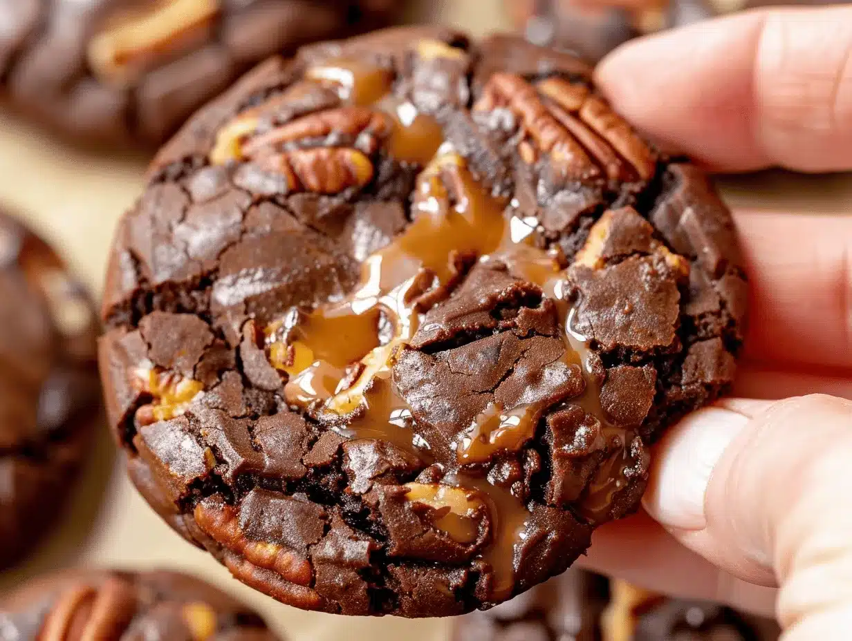 turtle cookies preparation steps