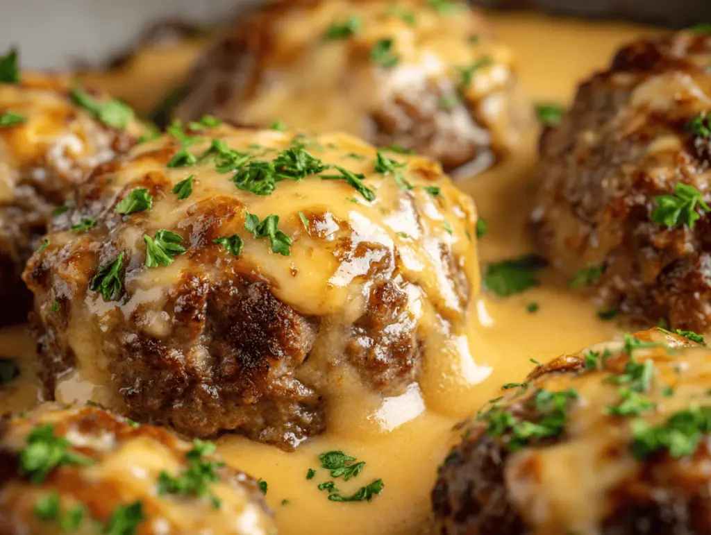 Amish Hamburger Steak Bake - featured image