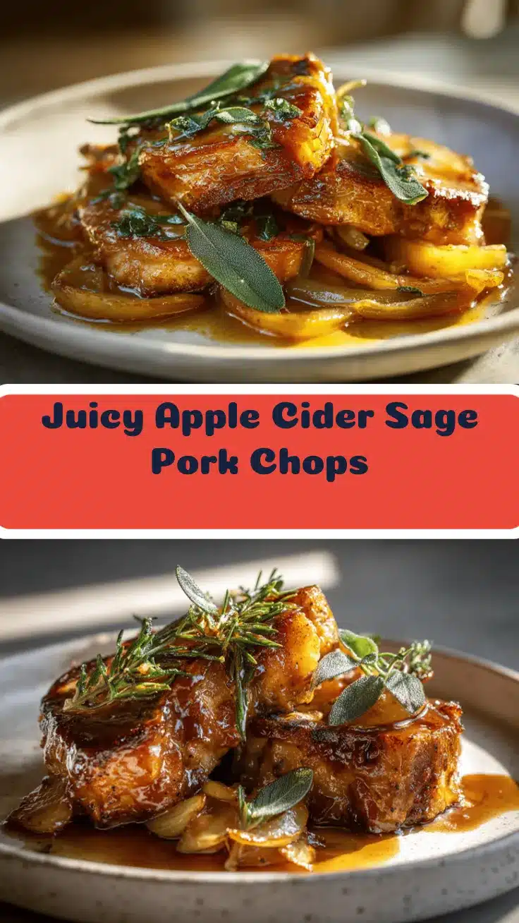 apple cider braised pork chops recipe
