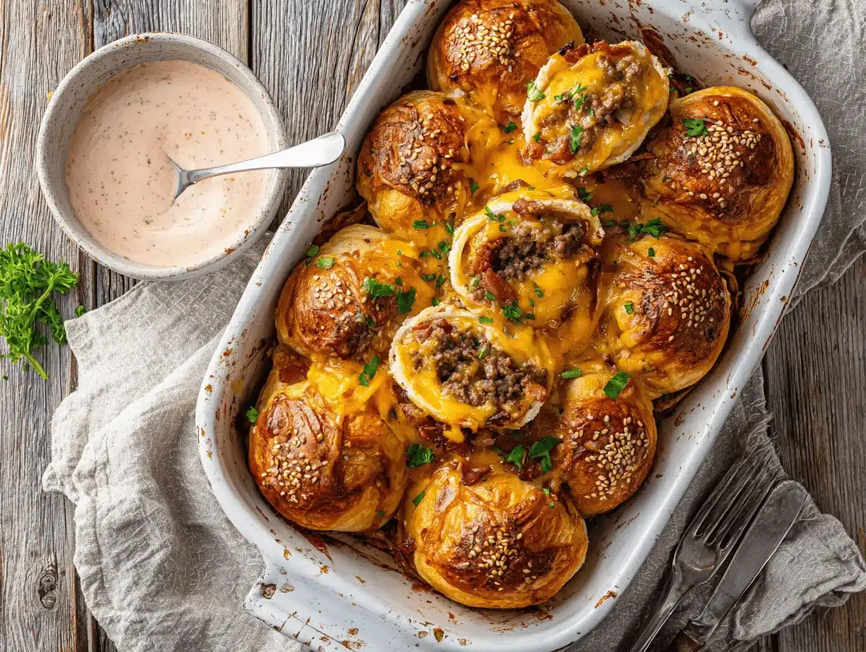 bacon cheeseburger bombs preparation steps