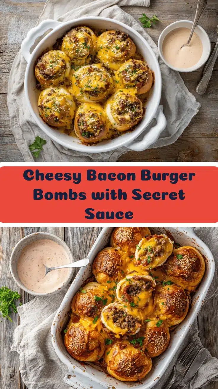 bacon cheeseburger bombs recipe
