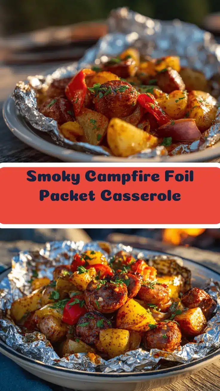 campfire foil packet casserole recipe