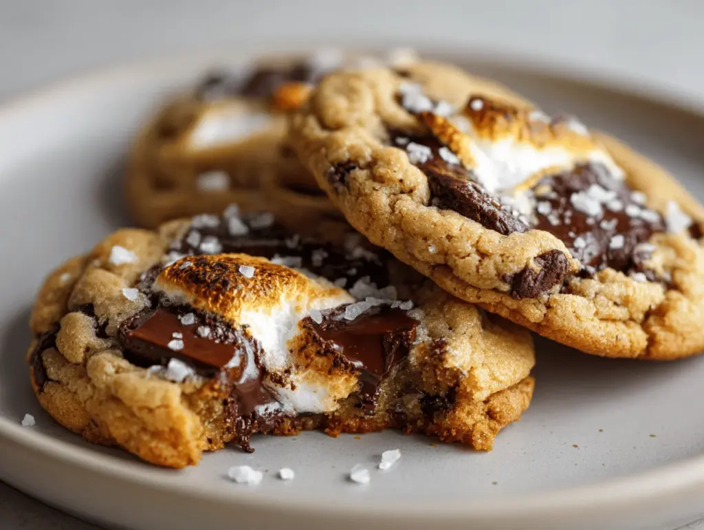 campfire smores cookies - featured image