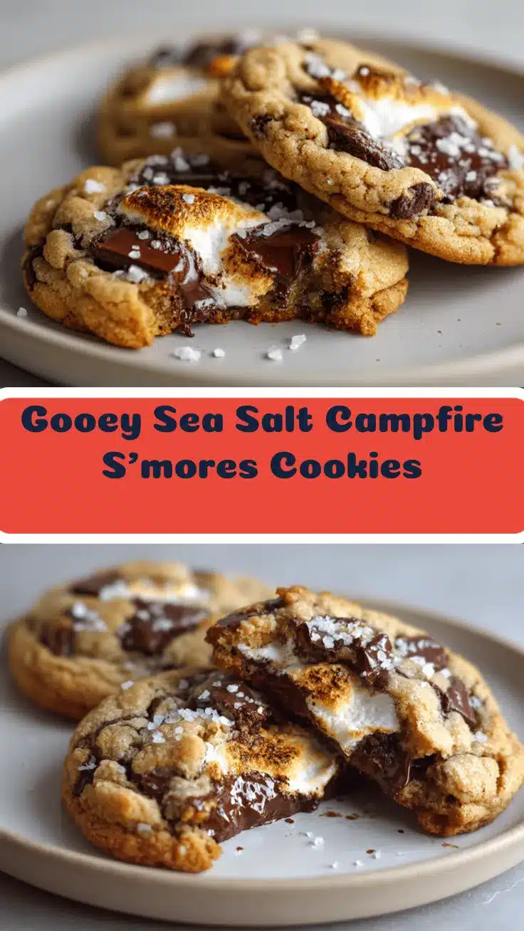 campfire smores cookies recipe