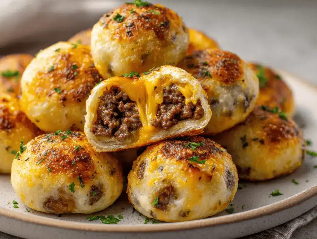 cheeseburger bombs - featured image