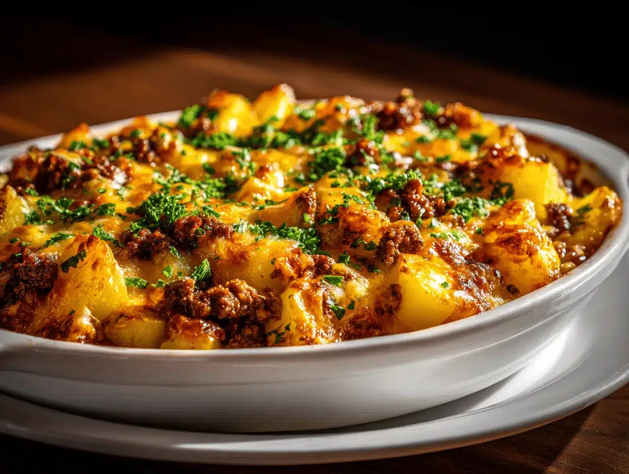 cheesy hobo casserole preparation steps