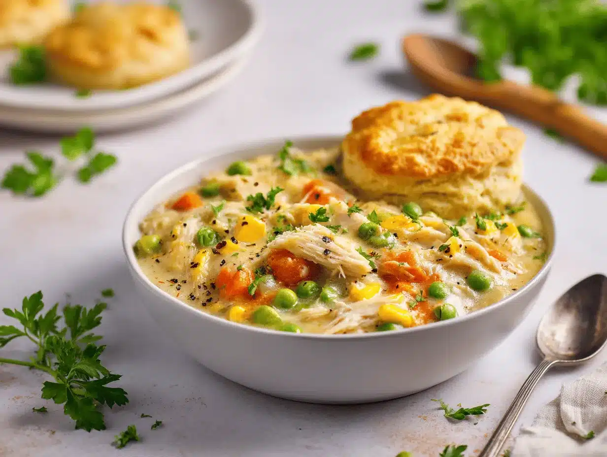 chicken pot pie recipe preparation steps