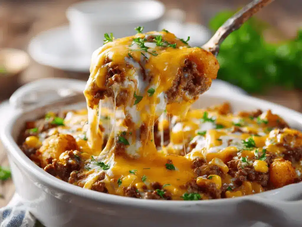 cowboy casserole recipe - featured image