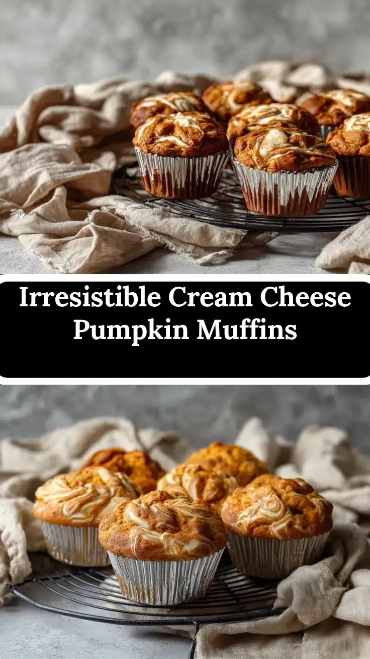 cream cheese pumpkin muffins recipe