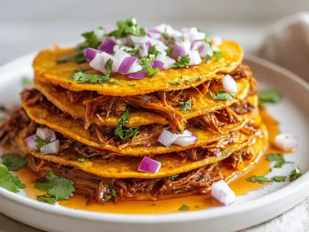 crock pot birria tacos - featured image