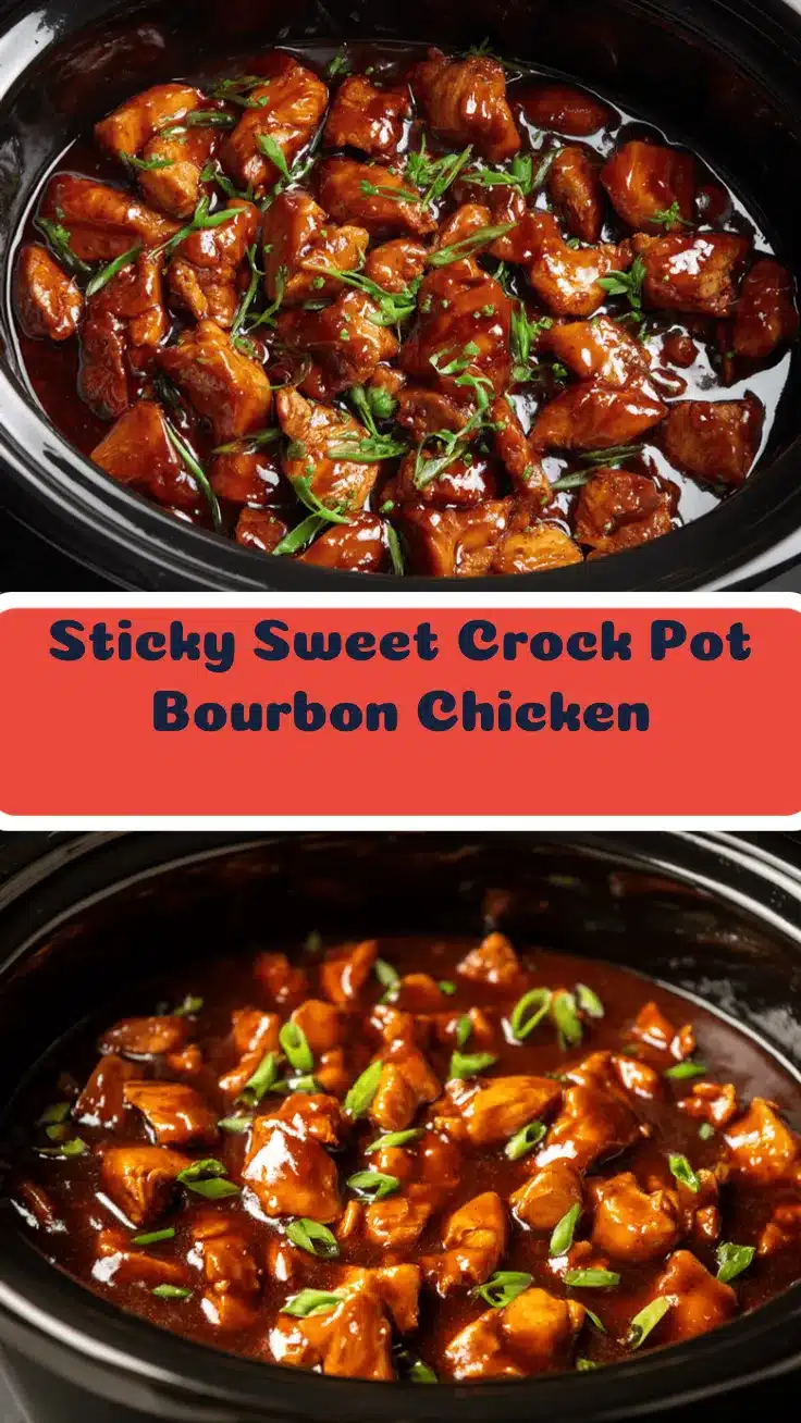 crock pot bourbon chicken recipe