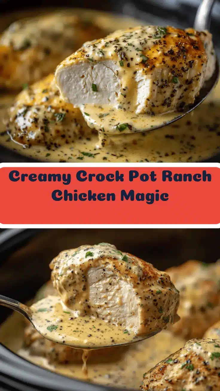 Crock Pot Ranch Chicken recipe
