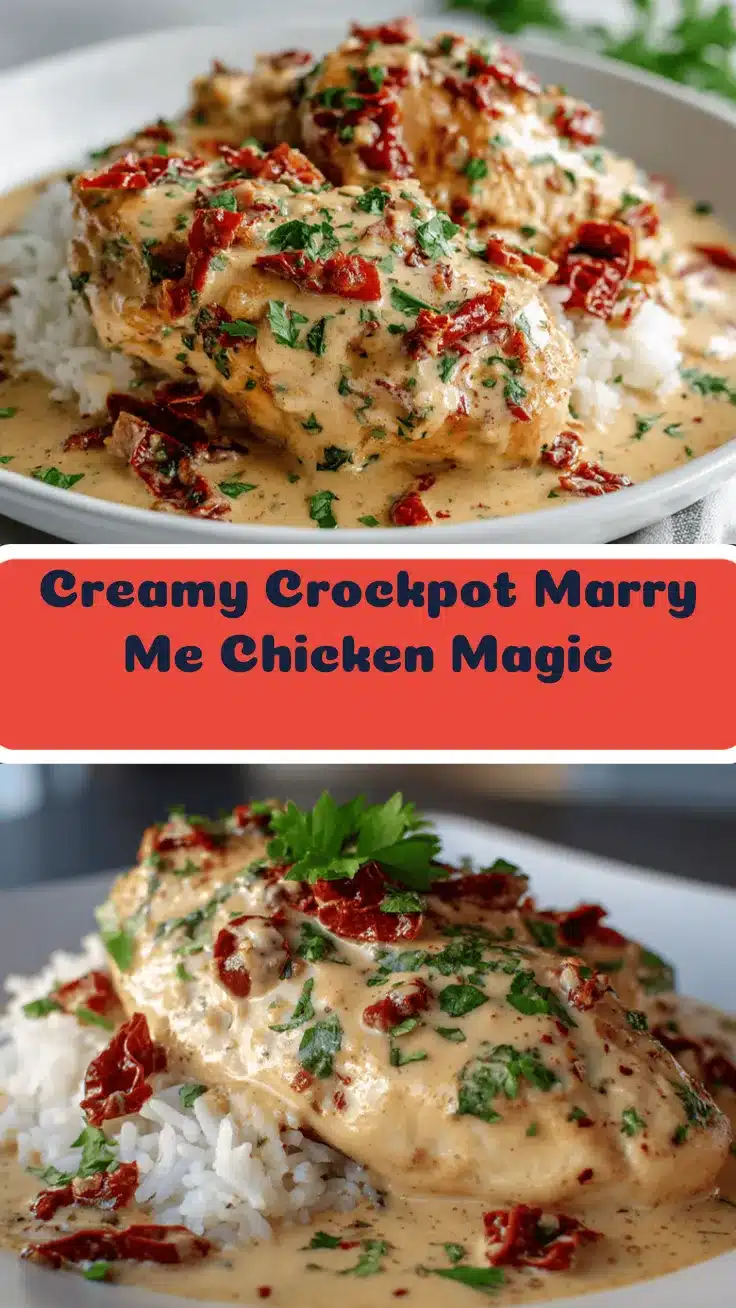 crockpot Marry Me Chicken recipe