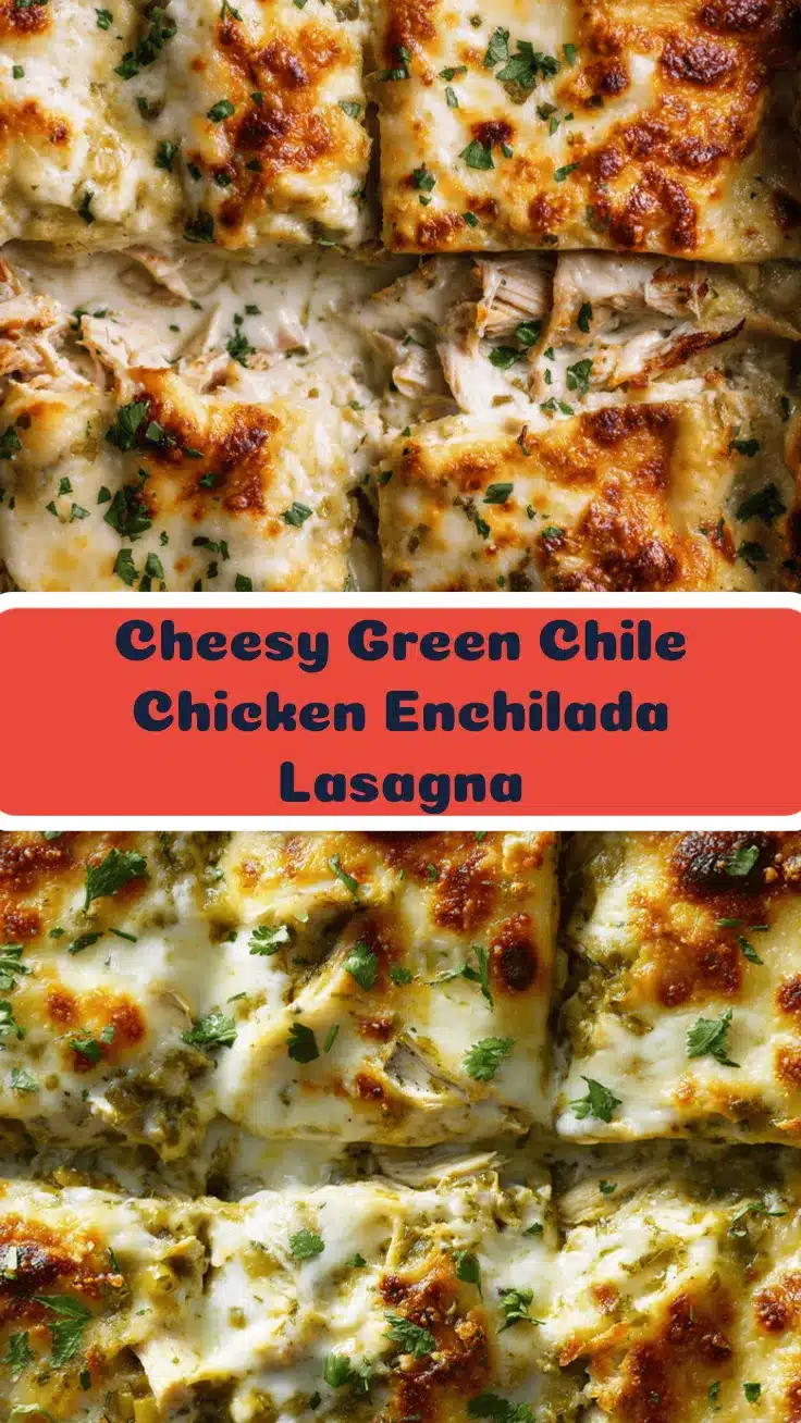 green chile chicken enchilada lasagna recipe
