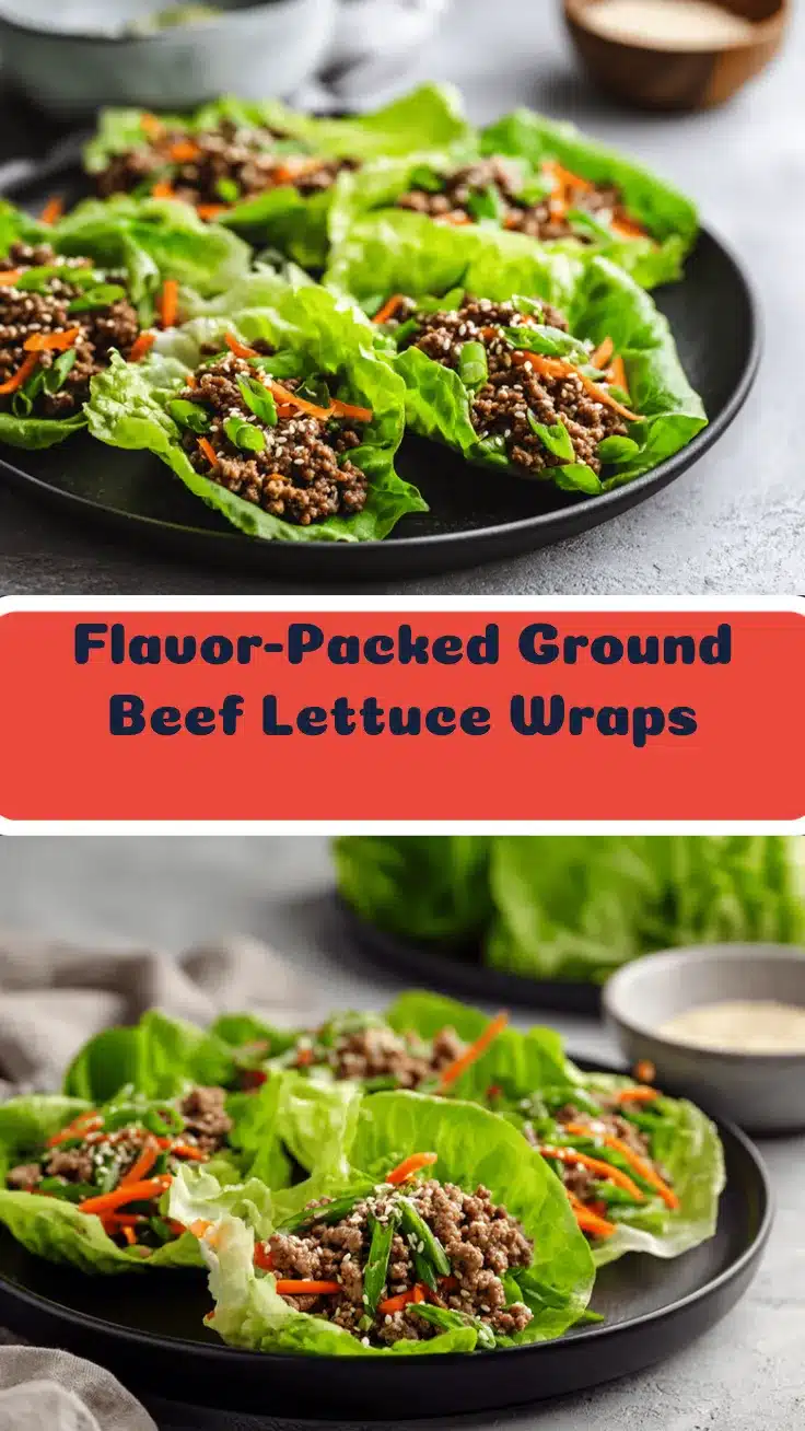 ground beef lettuce wraps recipe