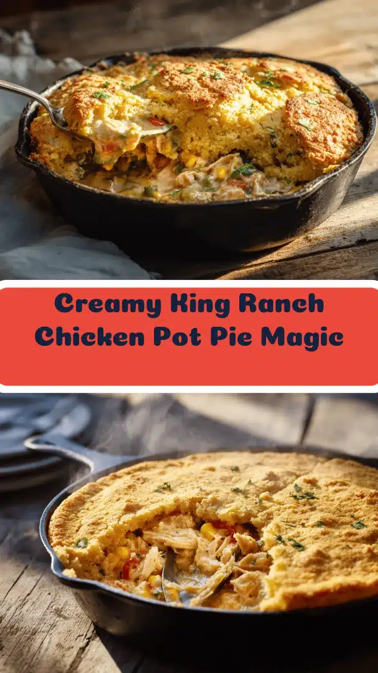 King Ranch Chicken Pot Pie recipe