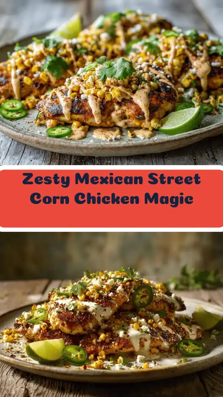 Mexican street corn chicken recipe