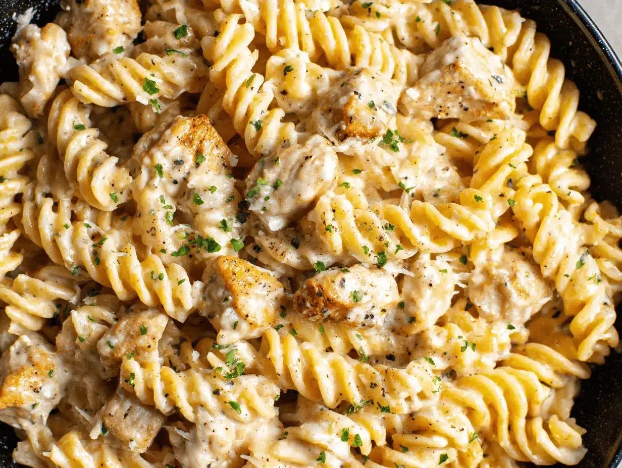 parmesan chicken pasta preparation steps