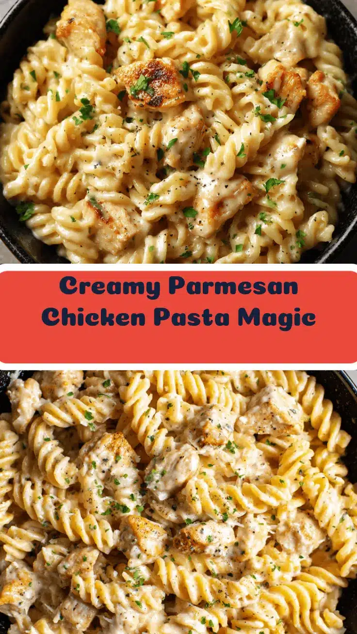 parmesan chicken pasta recipe