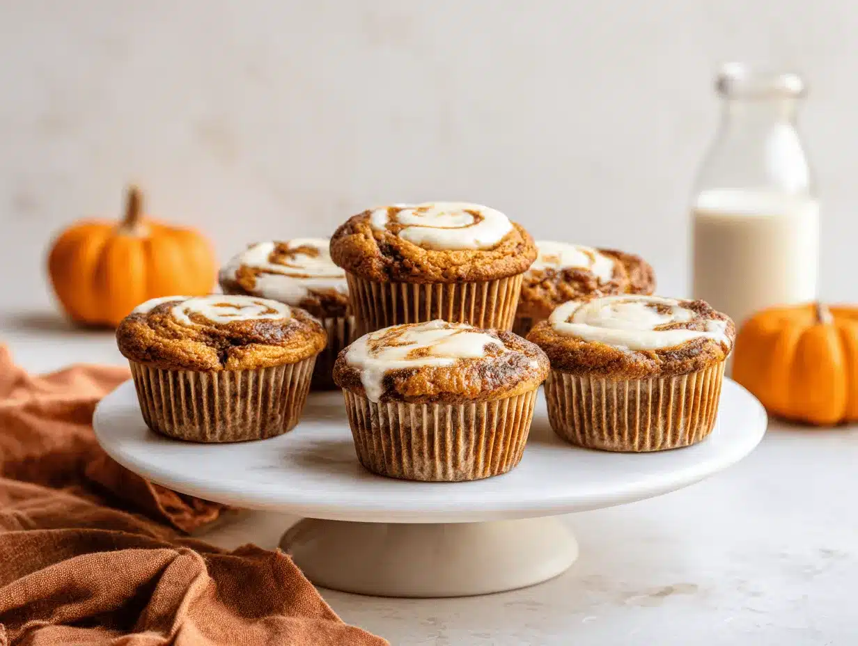 pumpkin cream cheese muffins preparation steps