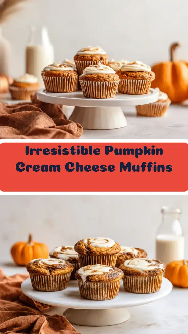 pumpkin cream cheese muffins recipe