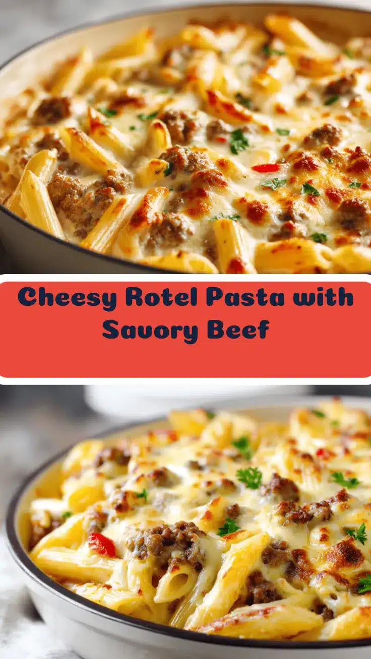 Rotel pasta with ground beef recipe