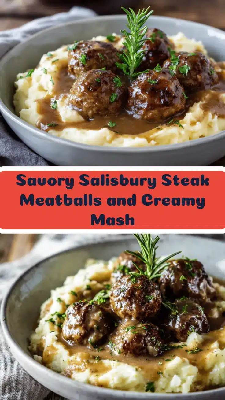 Salisbury steak meatballs recipe