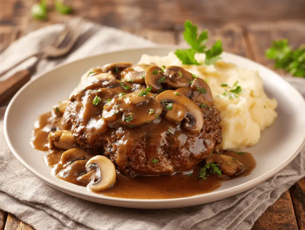 Salisbury steak recipe - featured image