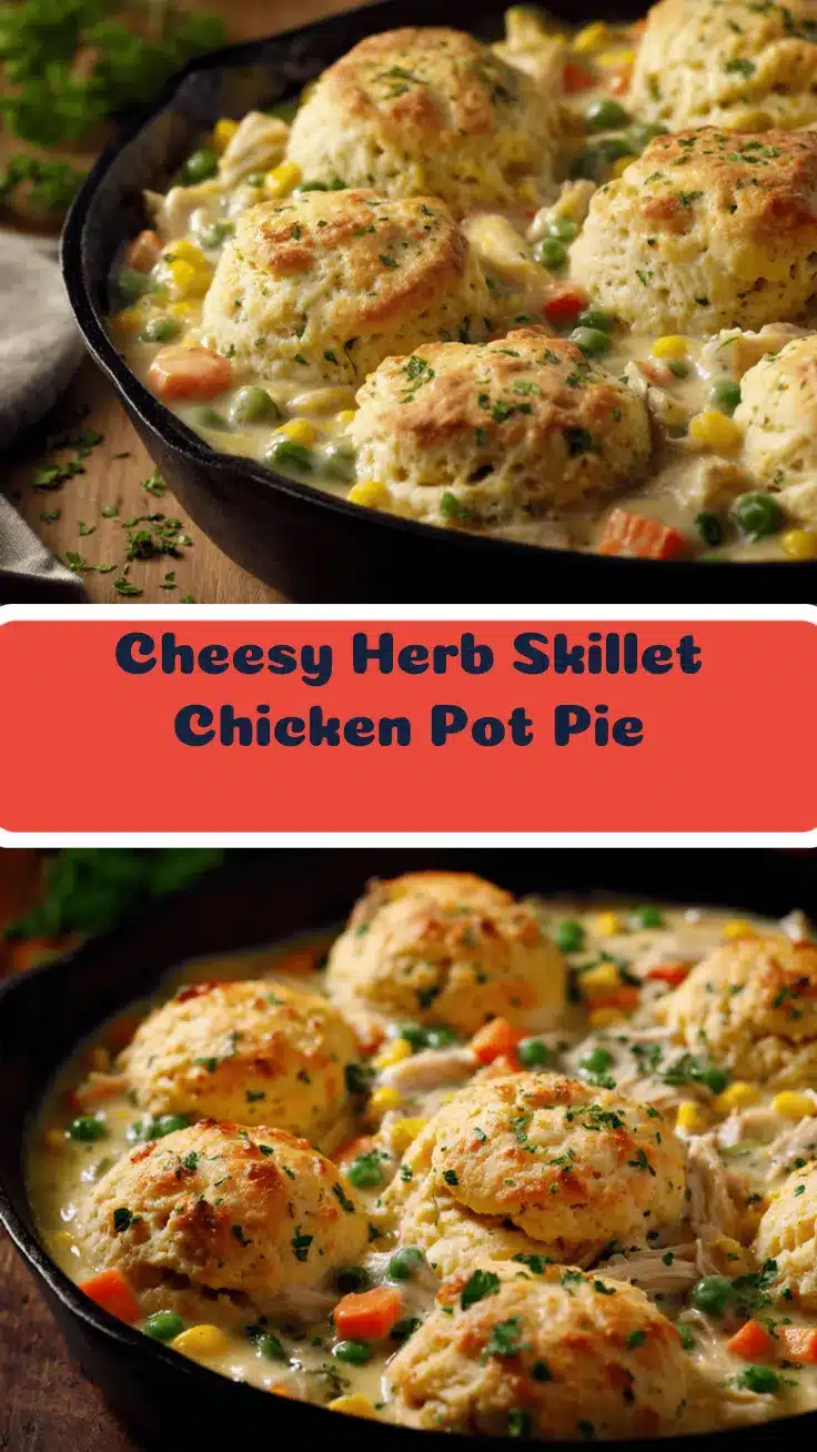 skillet chicken pot pie recipe